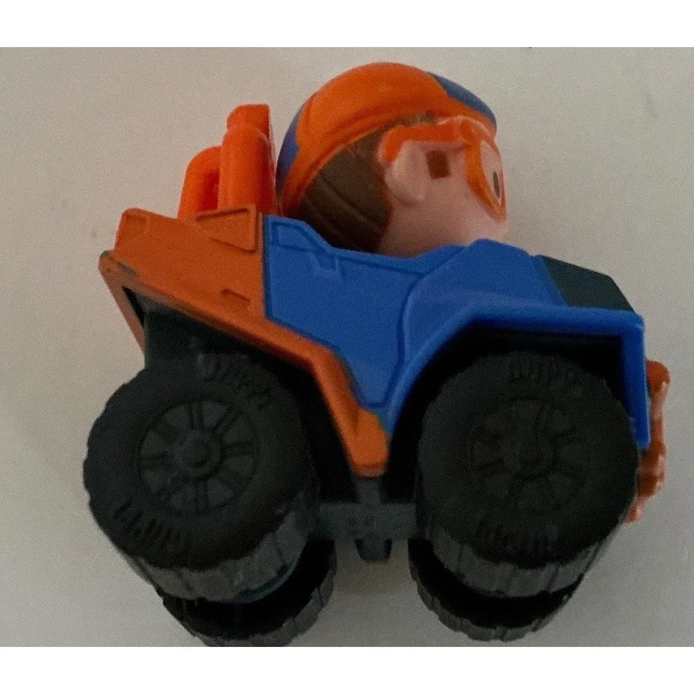 Fisher-Price Little People Wheelies Blippi Mobile Toy Car Lot of 7 Multicolored